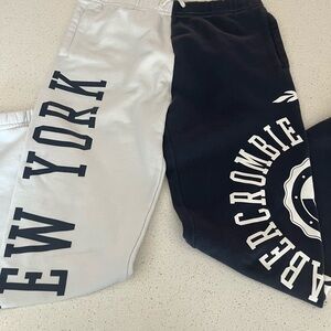 Abercrombie kids sweatpants.